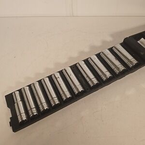 Performance Tool 3/8-Inch Socket Set - Metric Deep / 10 Piece W38402